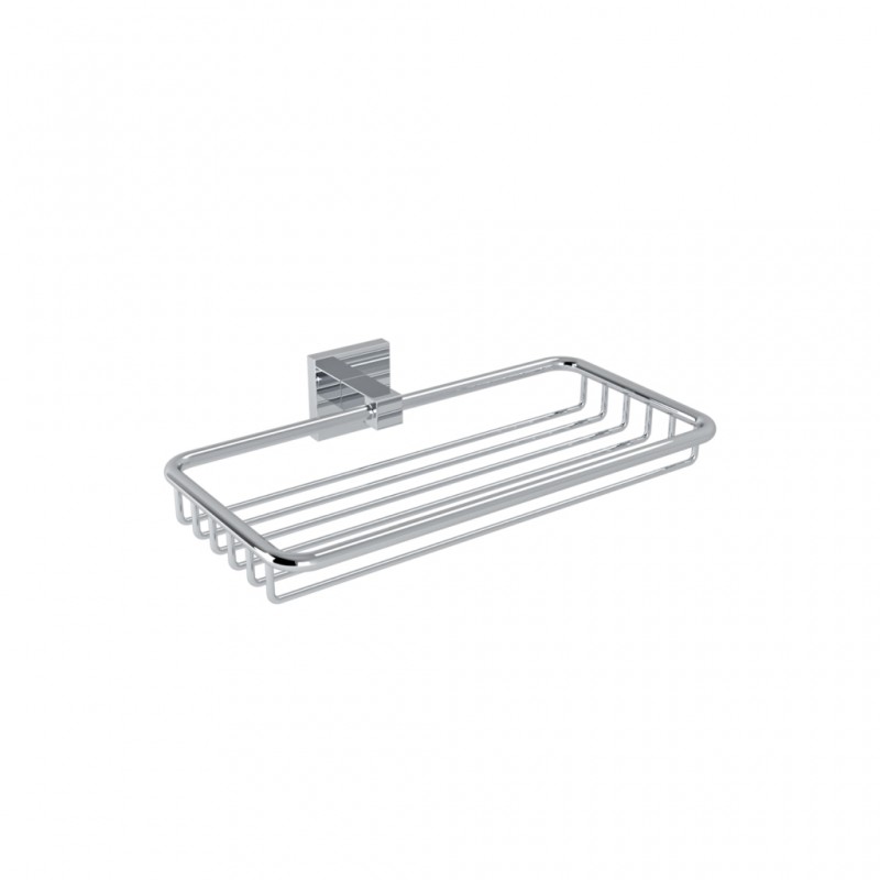 CUBE - SINGLE SPONGE BASKET CHROMIUM