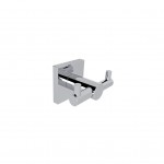 DELTA - DOUBLE ROBE HOOK B' CHROMIUM