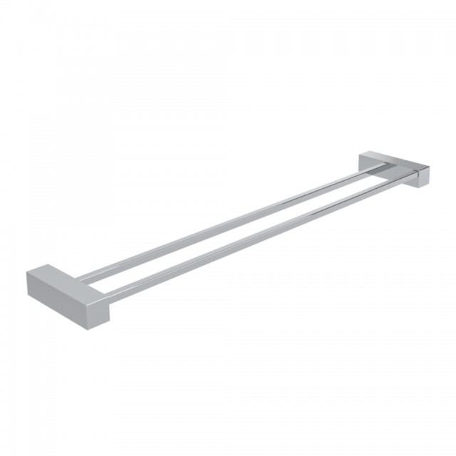 KAPPA - DOUBLE TOWEL RAIL 60CM CHROMIUM