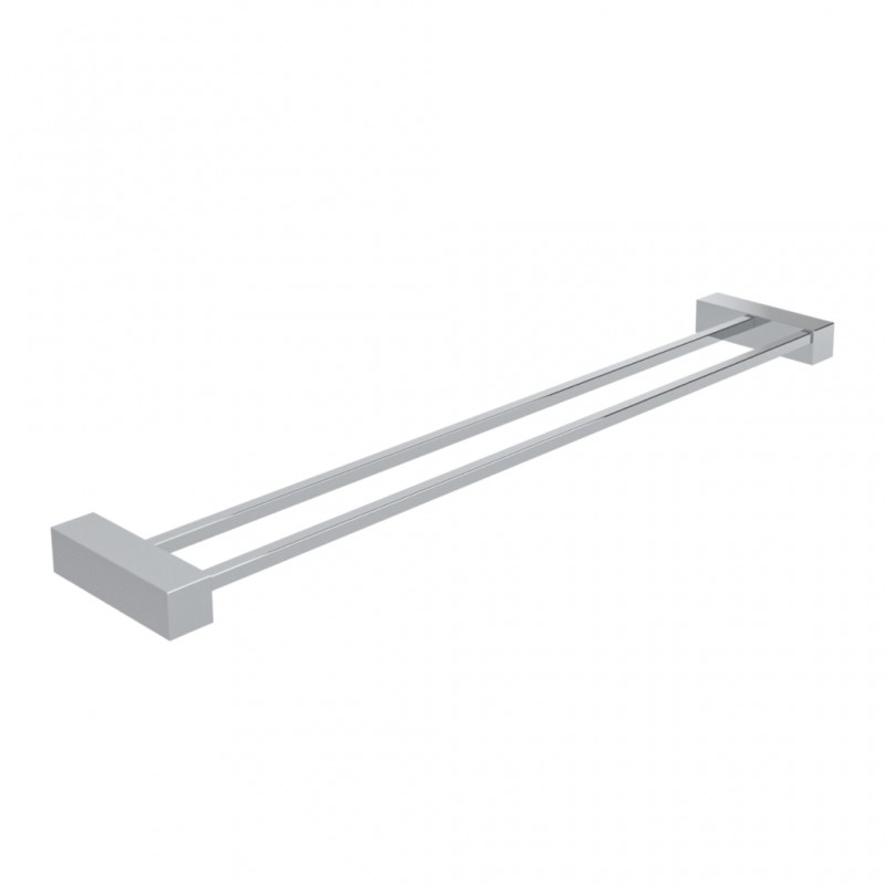 KAPPA - DOUBLE TOWEL RAIL 60CM CHROMIUM