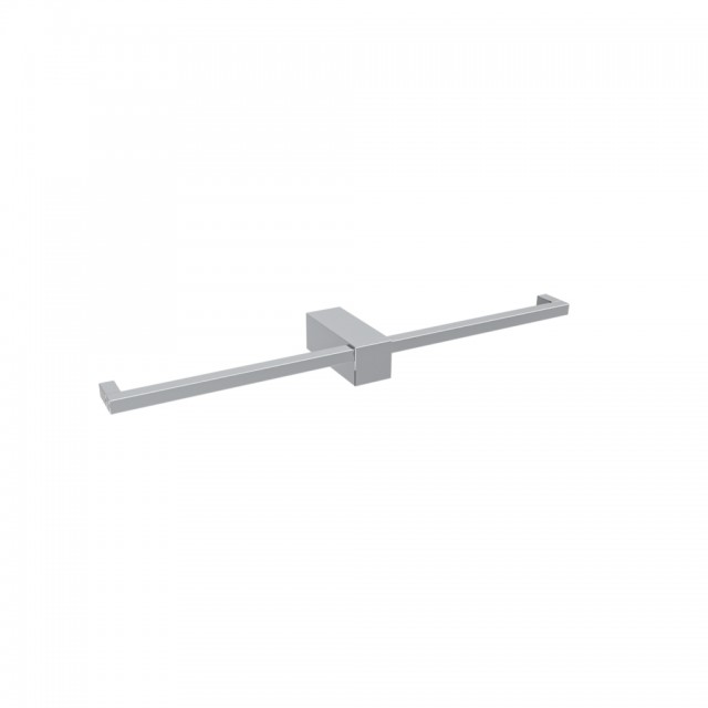 KAPPA - DOUBLE TOILET ROLL HOLDER CHROMIUM