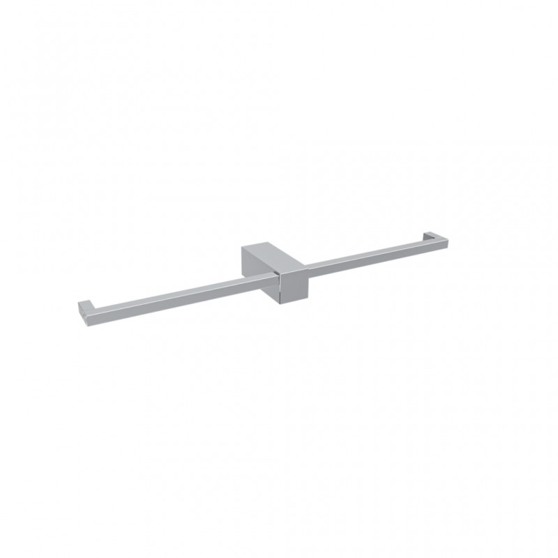 KAPPA - DOUBLE TOILET ROLL HOLDER CHROMIUM