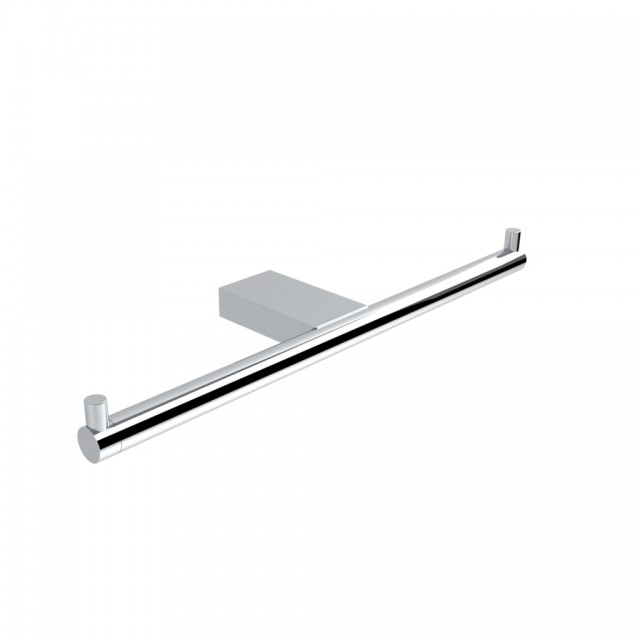 OMEGA - DOUBLE TOILET ROLL HOLDER CHROMIUM