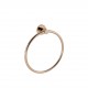 OMICRON - TOWEL RING ROSE GOLD GOLD SERIES