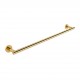 OMICRON - SINGLE TOWEL RAIL 60CM WARM GOLD GOLD SERIES