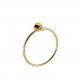 OMICRON - TOWEL RING WARM GOLD GOLD SERIES