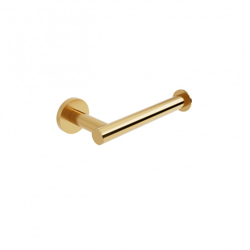 OMICRON - TOILET ROLL HOLDER WARM GOLD GOLD SERIES