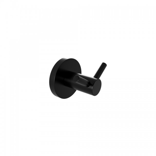 SIGMA - DOUBLE ROBE HOOK A' BLACK