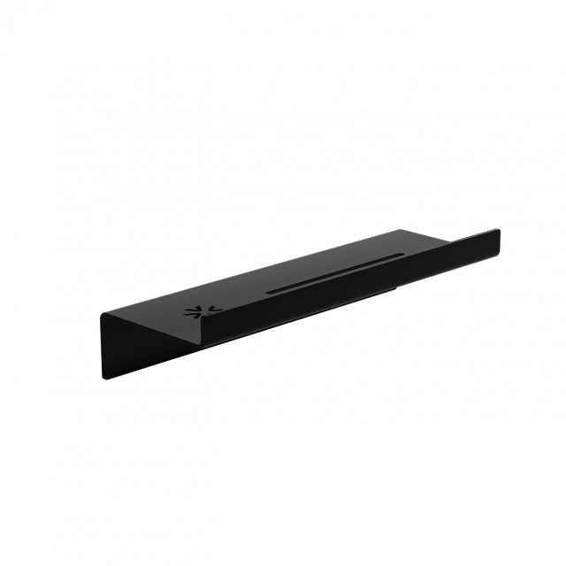 STRANTZA - SHELF SMALL LEDGER WITH DRAIN BLACK