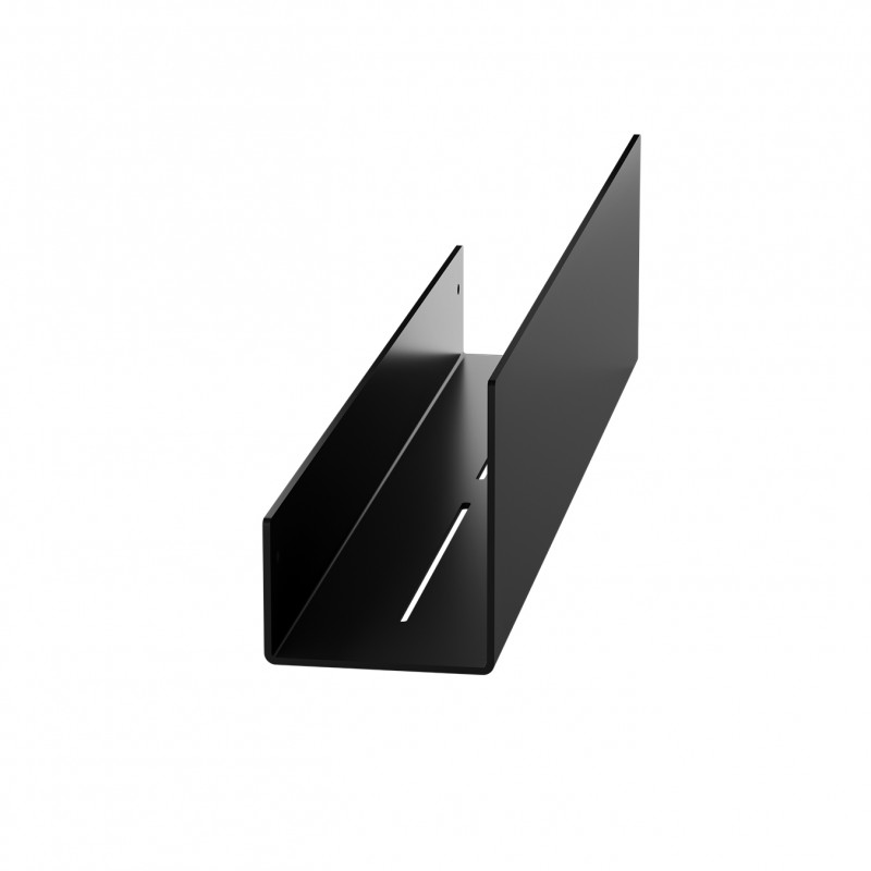 STRANTZA - SHELF HIGH LEDGER WITH DRAIN BLACK VERDI - STRANTZA