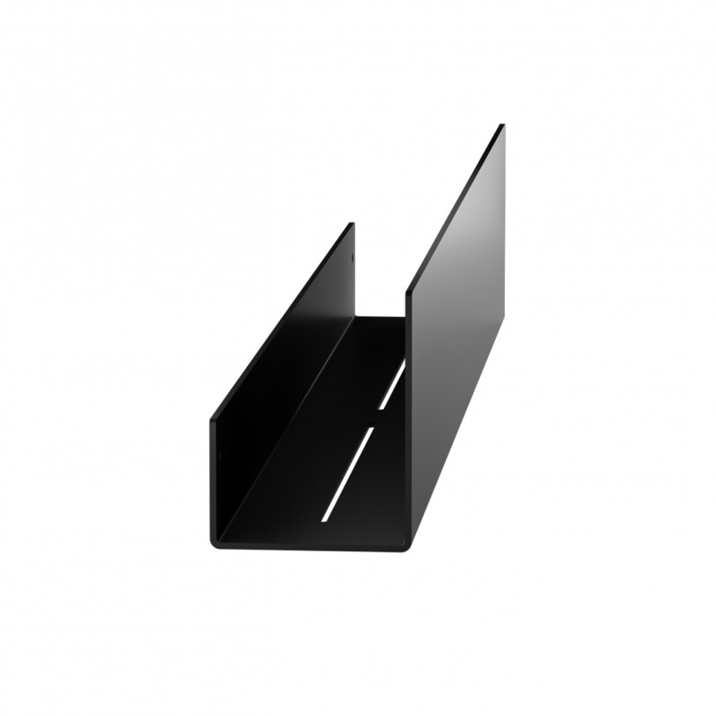STRANTZA - SHELF HIGH LEDGER WITH DRAIN BLACK VERDI - STRANTZA
