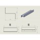 STRANTZA - SHELF MEDIUM LEDGER BLACK VERDI - STRANTZA