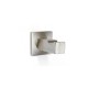 SQUARE SINGLE COAT HANGER M001 / MAT NICKEL BATHROOM ACCESSORIES