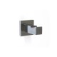 SQUARE SINGLE COAT HANGER M001 / CHROME BATHROOM ACCESSORIES