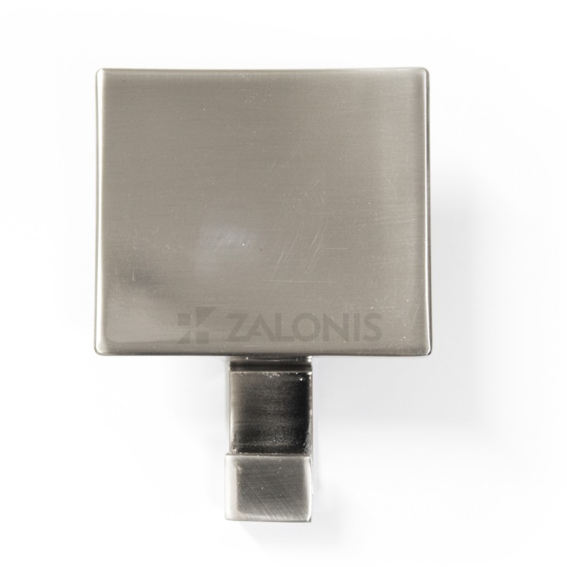 SQUARE COAT HANGER 1150 / MAT NICKEL WALL HANGERS