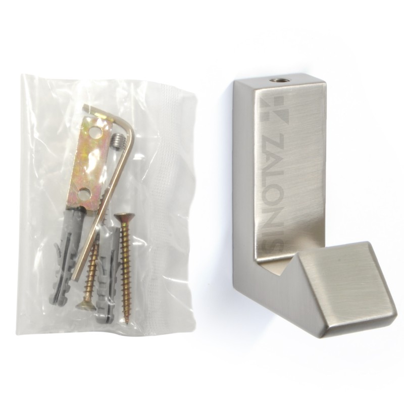 SINGLE COAT HANGER M4400 / MAT NICKEL WALL HANGERS