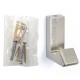 SINGLE COAT HANGER M4400 / MAT NICKEL WALL HANGERS