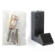 SINGLE COAT HANGER M4400 / MAT BLACK WALL HANGERS