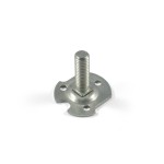 METAL BASE FOR DOOR KNOB / M8 SCREW
