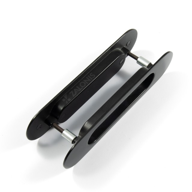 SLIDING DOOR OVAL HANDLE SET m.4080 / MAT BLACK