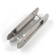 SLIDING DOOR OVAL HANDLE SET m.4080 / MAT NICKEL