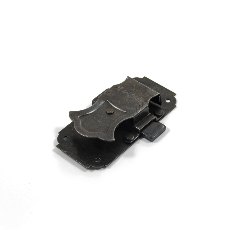 DECORATIVE FURNITURE LOCK 83x41 / BLACK-ANTIQUE BOX FURNITURE LOCKS