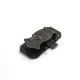 DECORATIVE FURNITURE LOCK 83x41 / BLACK-ANTIQUE BOX FURNITURE LOCKS