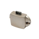 PUSH BUTTON CATCH LOCK 25mm / NIKEL MAT
