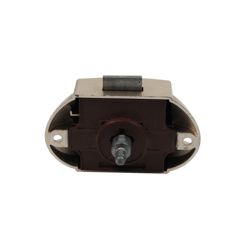 PUSH BUTTON CATCH LOCK 25mm / NIKEL MAT PUSH BUTTON LOCKS FOR BOAT