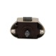 PUSH BUTTON CATCH LOCK 25mm / NIKEL MAT PUSH BUTTON LOCKS FOR BOAT