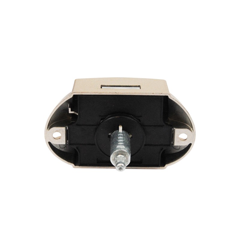 PUSH BUTTON CATCH LOCK 25mm / METAlLIC / NIKEL MAT PUSH BUTTON LOCKS FOR BOAT