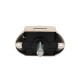PUSH BUTTON CATCH LOCK 25mm / METAlLIC / NIKEL MAT PUSH BUTTON LOCKS FOR BOAT