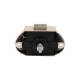 PUSH BUTTON CATCH LOCK 25mm / METAlLIC / NIKEL MAT PUSH BUTTON LOCKS FOR BOAT