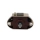 PUSH BUTTON CATCH LOCK 25mm/ WITH LATCH BOLT / NIKEL MAT PUSH BUTTON LOCKS FOR BOAT