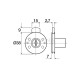 ROUND DRAWER LOCK D.38 / NICKEL SECURITY DRAWER LOCKS