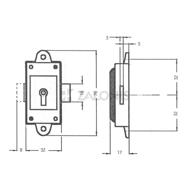 RIGHT HOOK ESPAGNOLETTE / NICKEL
