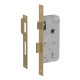 INTERIOR DOOR LOCK 45x75 mm ICSA / SQ-SQ / MAT GOLD