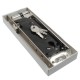 SECURITY MORTISE DOOR LOCK GEVY / SQ -  SQ / MAT NICKEL SECURITY MORTISE DOOR LOCKS