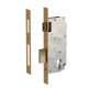 SECURITY MORTISE DOOR LOCK GEVY / ROLLER LATCH / SQ -  SQ / MAT GOLD SECURITY MORTISE DOOR LOCKS
