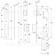 SECURITY MORTISE DOOR LOCK GEVY / SQ-SQ / MAT GOLD SECURITY MORTISE DOOR LOCK GEVY / SQ-SQ / MAT GOLD SECURITY MORTISE DOOR LOCKS