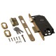 SECURITY MORTISE DOOR LOCK GEVY / OV-OV / MAT GOLD SECURITY MORTISE DOOR LOCKS