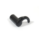 WOODEN WINDOW LATCH REPLACEMENT HOOK / BLACK