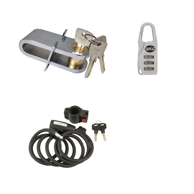 VARIOUS PADLOCKS