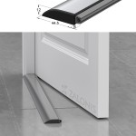 FLOOR WINDBREAK PANEL / ANODIZED