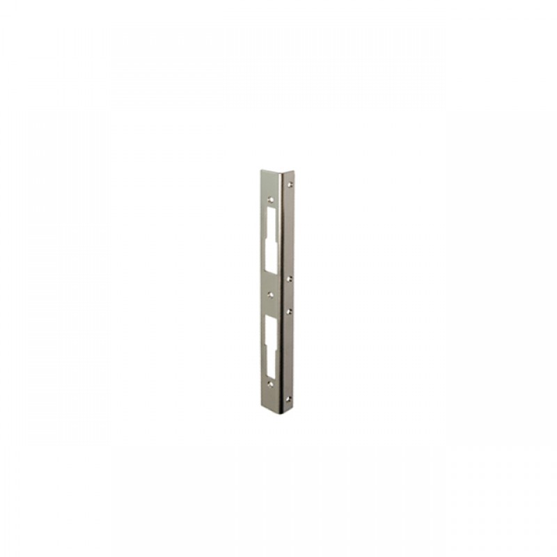 ANGLED STRIKE PLATE / MAT NICKEL