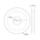 WINDOW ROLLING SHUTTER DISK FOR STRAP 8M