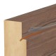TRANSPARENT DOOR FRAME RUBBER DRAUGHT EXCLUDER D.6 DRAUGHT EXCLUDERS - RUBBER SEALS