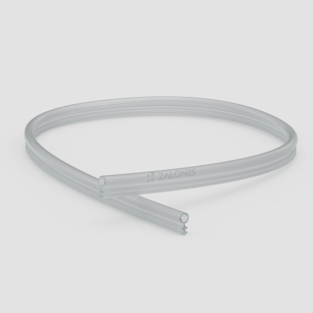 TRANSPARENT DOOR FRAME RUBBER DRAUGHT EXCLUDER D.6