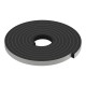 BLACK ADHESIVE DRAUGHT EXCLUDER 15x10 5m DRAUGHT EXCLUDERS - RUBBER SEALS