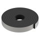 BLACK ADHESIVE DRAUGHT EXCLUDER 30x10 5m DRAUGHT EXCLUDERS - RUBBER SEALS